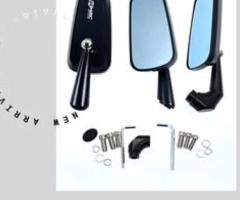 H2C REARVIEW MIRROR SET /BLACK, 550/-