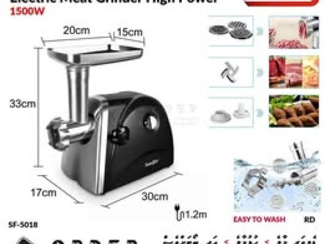 Sonifer electric meat grinder high power