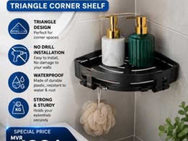 Bathroom Triagle Corner Shelf - MVR