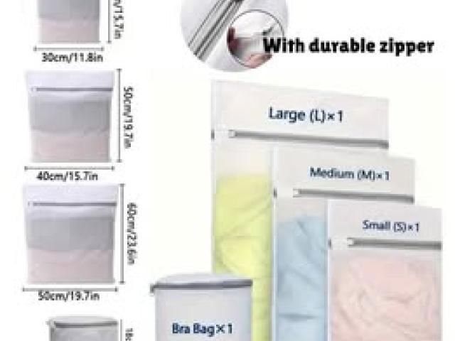 4 piece laundry bag set