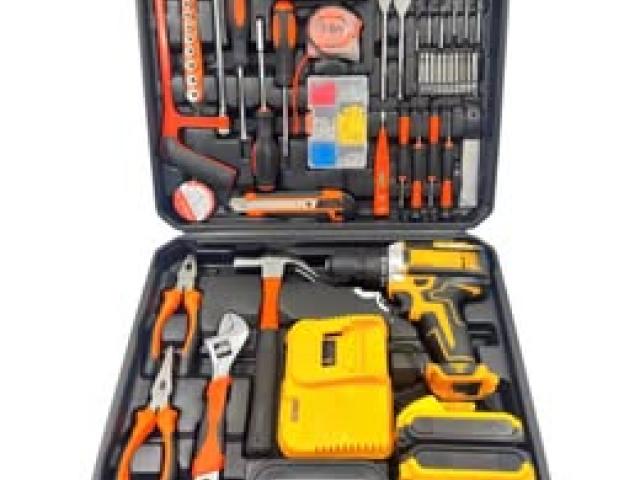 Powerful brushless Electric impact Drill set
