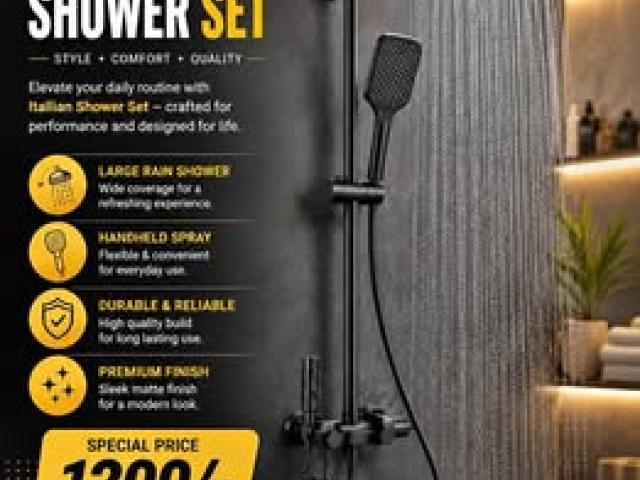 Itallian Shower Set 4 Control For