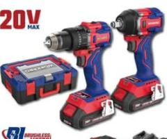 New WORKPRO Brushless Combo Kit 20V