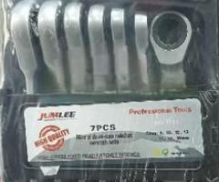 Jumlee Ratchet Spanner Set 7PC SET
