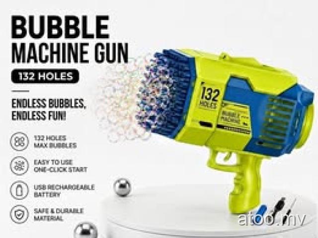 132 Hole BUBBLE MACHINE GUN!