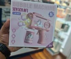 Automatic Unicorn Bubble Gun Machine