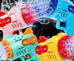 LED Bubble Gun Toy