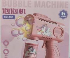 Bubble Machine Gun For kids Play
