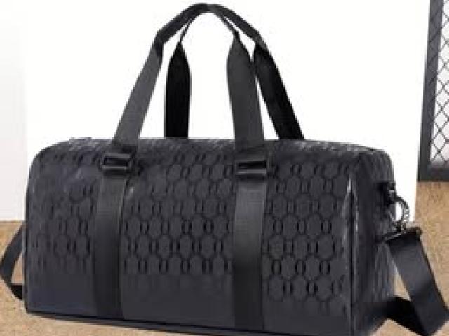 Geometric Hexagon Gym Bag - Large