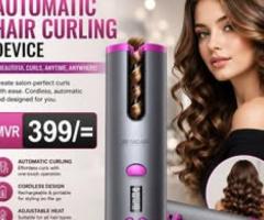 Cordless Automatic Hair Curling Device