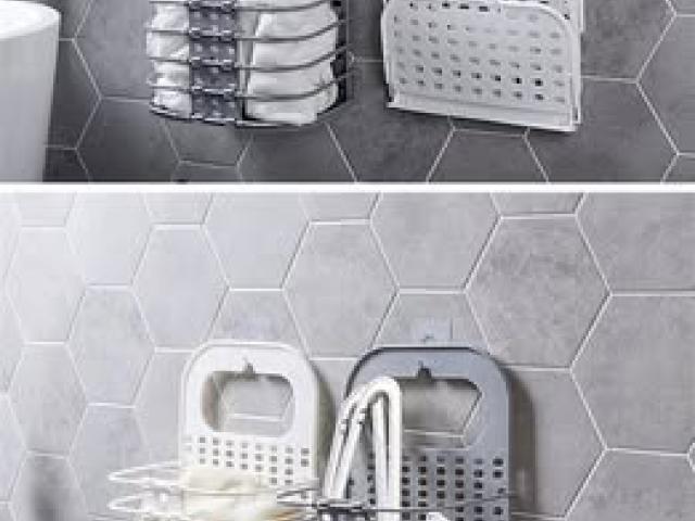 Collapsible home laundry basket