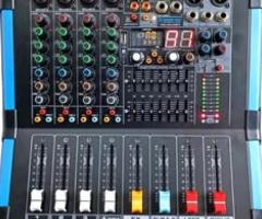 Mixer with Amplifier (Powered Mixer) Bluetooth  400W ×2 . Best for Karaoke
Call/Viber 7653956
6850/=