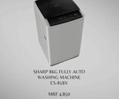SHARP WASHING MACHINE 8KG FULLY AUTO
