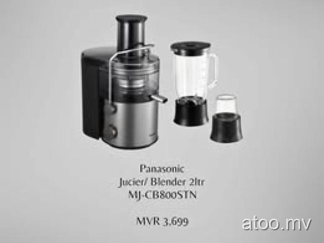 Panasonic Jucier/ Blender 2ltr MJ-CB800STN