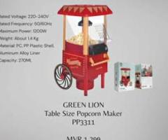 GREEN LION Table Size Popcorn Maker