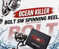 OCEAN KILLER BOLT SW SPINNING REEL.