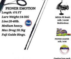 CASTING COMBO SET [ pioneer Rod