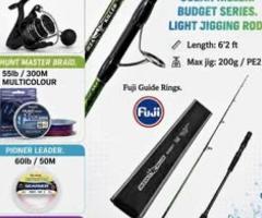 LIGHT JIGGING COMBO [Rod , reel