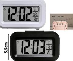 Alarm clock with LED backlight
