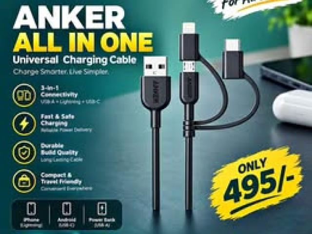 Anker A To lightning Fast Charging