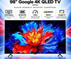 TCL 98" Google 4K QLED TV 98P8K