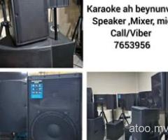 Brand New 
Karaoke ah beynunvaa eki size ge set up 
Call/Viber
7653956