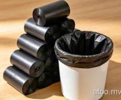 Dustbin bags. 5 rolls, 100 bags. 150 RF 
Size: 18 inch 
Code: P3
Call / Viber: 7824903, 9125441