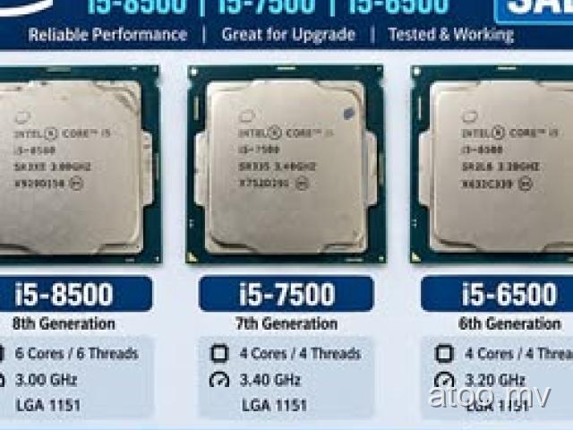 Intel Core Processer i5-8500 | i5-7500 | i5-6500 | LGA 1151 | 3 Only 500MVR