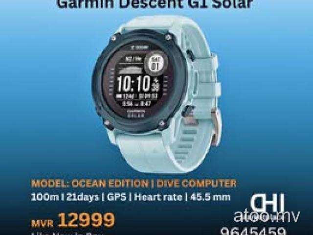Garmin Descent G1 Solar MODEL: OCEAN