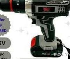 BOSS 36VF LITHIUM ELECTRIC DRILL CORDLESS DRILL (  WITH 2 BATTERY )/New Free Delivery :9445252