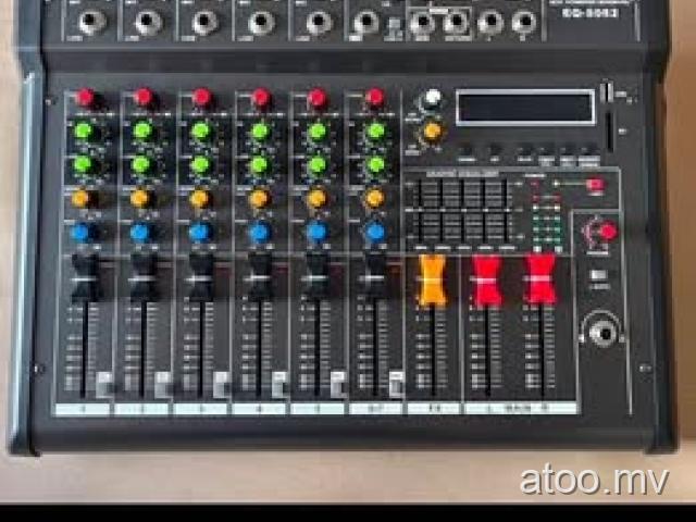 SOUNDMILAN , 6 channel mixer - EQ-5062
