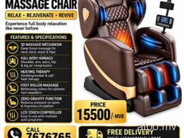 Luxury Massage Chair -Only 15,500 MVR- Call: 7676765