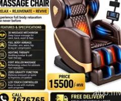 Luxury Massage Chair -Only 15,500 MVR- Call: 7676765