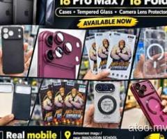 I phone 18 pro /18 pro max/18 Fold, all model caver/temperad glass/camera leans available,7288448/97