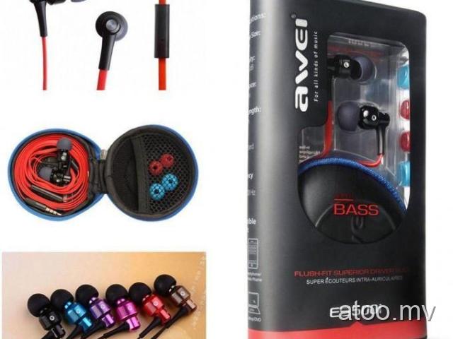 AWEI ES500i Headphones For all kind of music