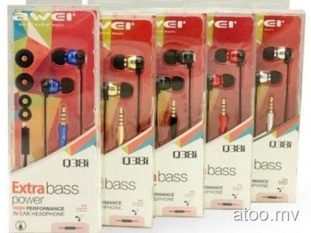 AWEI Q38i Extra Base Headphones