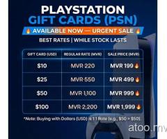 2026 PlayStation Gift Cards US (PSN) INSTANT DELIVERY!