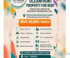 Premium Oceanfront Property for Rent Ideal for Office or Residence