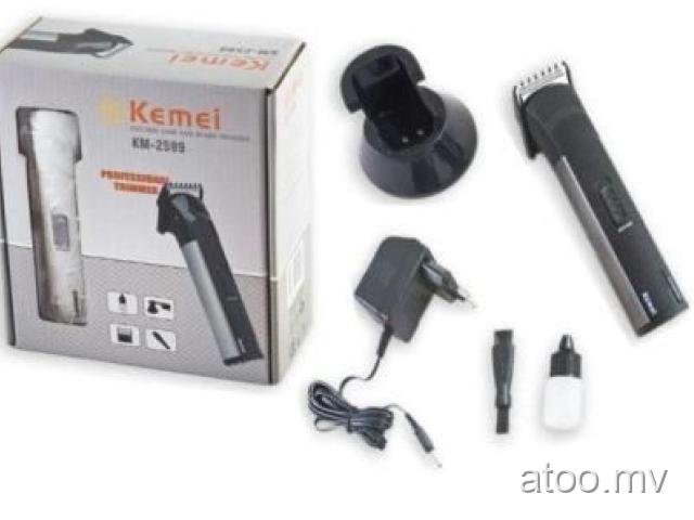 Kemei KM-2599 Trimmer with charging stand