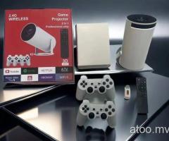 4K Game LCD Projector 2 in 1 (HY300) 7776559 7776002