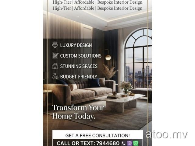High-Tier & Affordable Interior Design Services | Luxury Spaces on a Budget