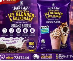 Cookie Cream Ice Blended & Milkshake Premix 1kg | Chocolate Series | 7247444