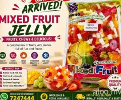 MIXED FRUIT JELLY | Perfect for Bubble Tea, Desserts call for delivery 7247444
