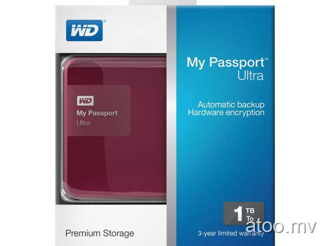 New Brand Sealed WD My Passort Ultra 1TB Portable Hard Drive 1 TB | 3.0/ 7884445