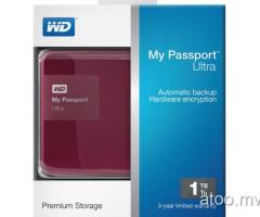 New Brand Sealed WD My Passort Ultra 1TB Portable Hard Drive 1 TB | 3.0/ 7884445