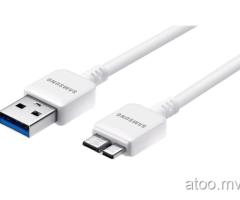NEW USB 3.0 Sync Data Charger Cable For Samsung S5 Note 3 n hard drive / 7884445