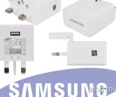 New Genuine Samsung Galaxy 3-Pin UK Mains Travel USB Adaptor Charger / 7884445