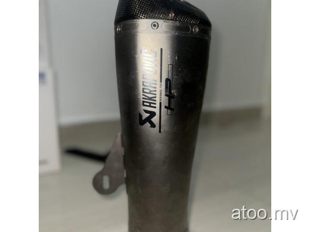 BMW R nine T Akrapovic Exhaust