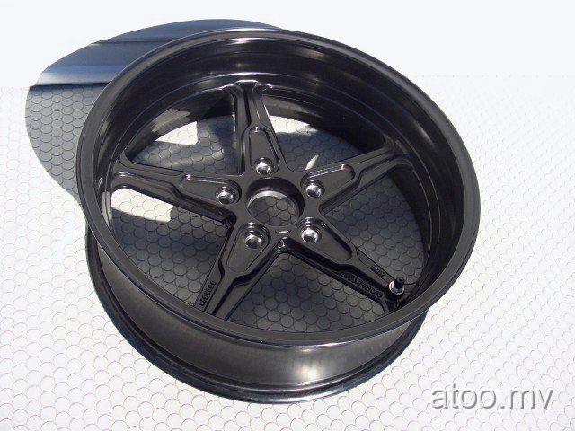 BMW R nine T rear alloy wheel