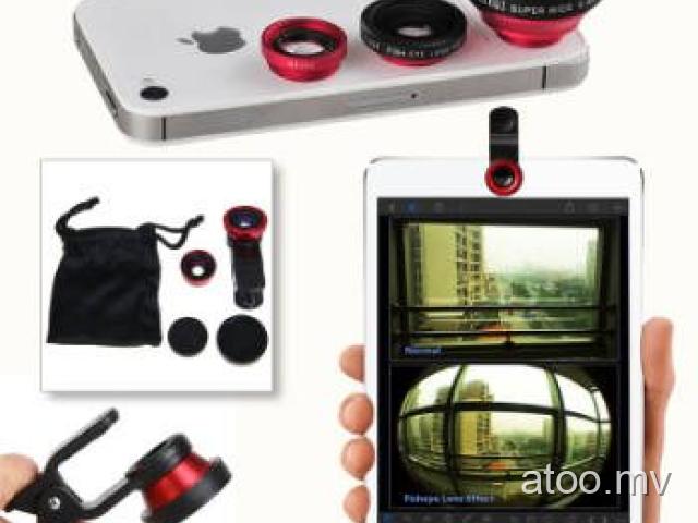 HIGH QUALITY 3 IN 1 UNIVERSAL CLIP LENS FOR SMARTPHONES